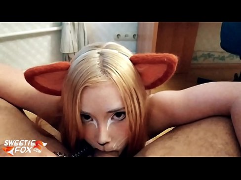 ❤️ Kitsune sluk piel en kom in haar mond ️❌ Gehaltepornografie by ons
